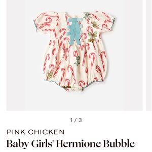 Pink Chicken Baby Girls' Hermione Bubble